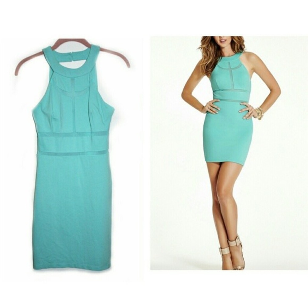 Aquamarine Monaco Bodycon Dress